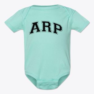 Arp Elementary School Varsity Arch Baby Onesie