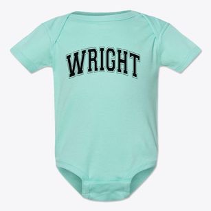 Wright High School Varsity Arch Baby Onesie