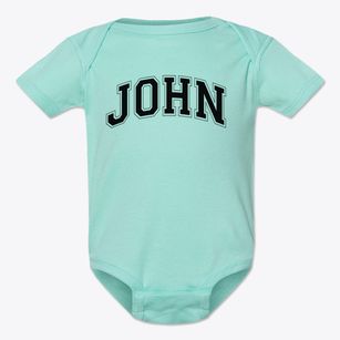 John Quincy Adams Primary School Varsity Arch Baby Onesie
