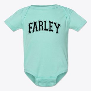 Farley Elementary School Varsity Arch Baby Onesie