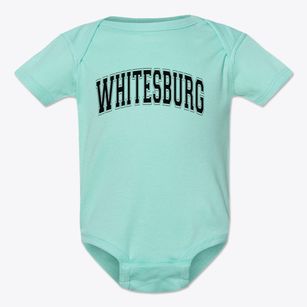 Whitesburg Middle School Varsity Arch Baby Onesie