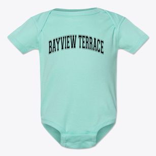 Bayview Terrace Elementary School Varsity Arch Baby Onesie