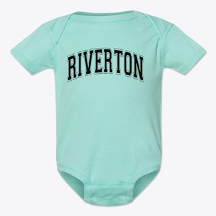 Riverton Intermediate School Varsity Arch Baby Onesie