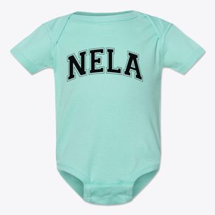 Nela Prep Academy Varsity Arch Baby Onesie