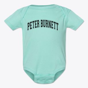 Peter Burnett Academy Varsity Arch Baby Onesie