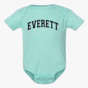 Everett Middle School Varsity Arch Baby Onesie