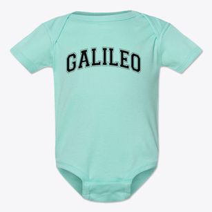 Galileo Academy Of Science & Technology Varsity Arch Baby Onesie