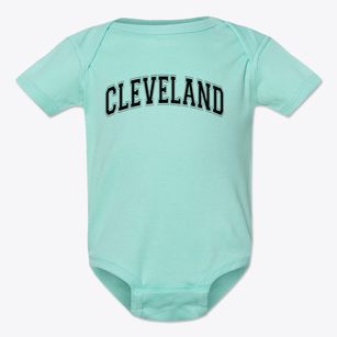 Cleveland Elementary School Varsity Arch Baby Onesie