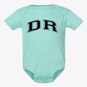 Dr Charles R Drew Alternative Elementary Varsity Arch Baby Onesie