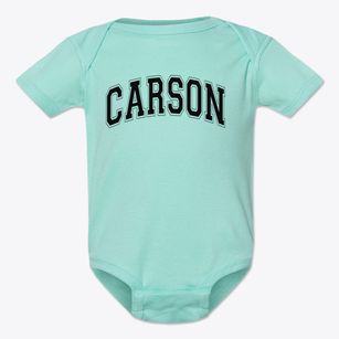 Carson Middle School Varsity Arch Baby Onesie