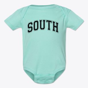 South Elementary School Varsity Arch Baby Onesie