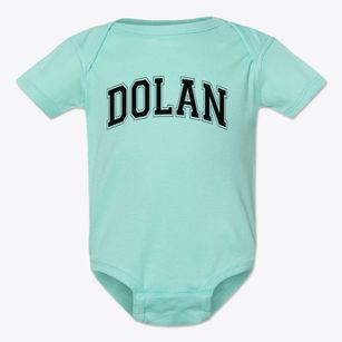 Dolan Middle School Varsity Arch Baby Onesie
