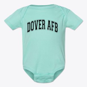 Dover Afb Middle School Varsity Arch Baby Onesie