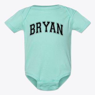 Bryan Elementary School Varsity Arch Baby Onesie