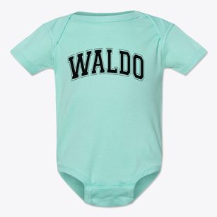 Waldo Community Elementary School Varsity Arch Baby Onesie