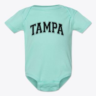 Tampa Day School Varsity Arch Baby Onesie