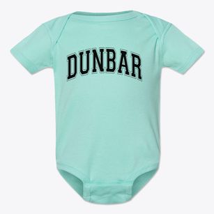 Dunbar Math Science Technology Magnet Varsity Arch Baby Onesie