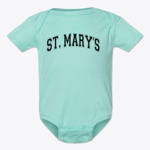 Saint Mary's Episcopal Day School Varsity Arch Baby Onesie