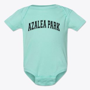 Azalea Park Baptist School Varsity Arch Baby Onesie