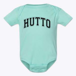 Hutto Middle School Varsity Arch Baby Onesie