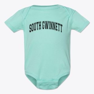 South Gwinnett High School Varsity Arch Baby Onesie