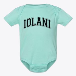 Iolani School Varsity Arch Baby Onesie