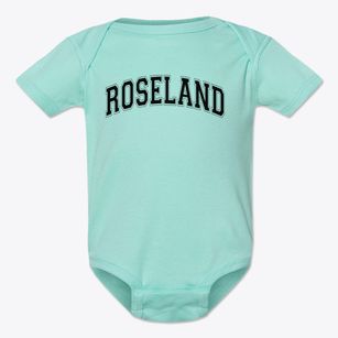 Roseland Christian School Varsity Arch Baby Onesie