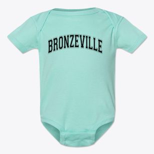 Bronzeville Scholastic Institute Varsity Arch Baby Onesie