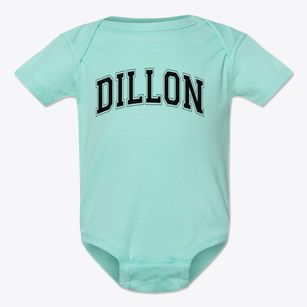 Dillon Elementary School Varsity Arch Baby Onesie