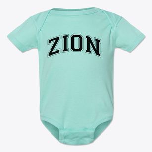 Zion Lutheran School Varsity Arch Baby Onesie