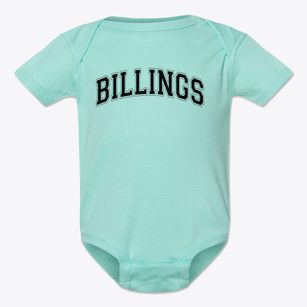 Billings Elementary School Varsity Arch Baby Onesie