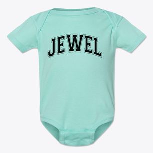 Jewel Christian Academy Varsity Arch Baby Onesie