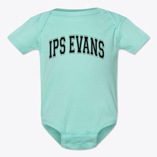 Ips Evans Academy 11 Varsity Arch Baby Onesie