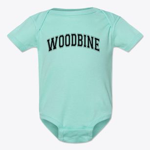 Woodbine Elementary School Varsity Arch Baby Onesie