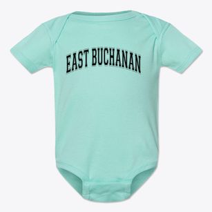East Buchanan High School Varsity Arch Baby Onesie