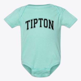 Tipton Elementary School Varsity Arch Baby Onesie