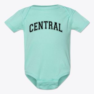 Central Lutheran School Varsity Arch Baby Onesie