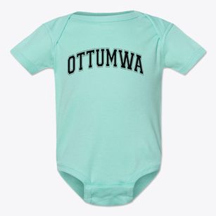 Ottumwa Christian School Varsity Arch Baby Onesie