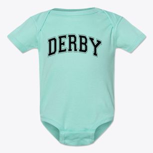 Derby Middle School Varsity Arch Baby Onesie