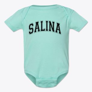 Salina Christian Academy Varsity Arch Baby Onesie
