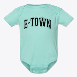 Elizabethtown High School Varsity Arch Baby Onesie