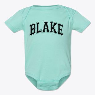 Blake Elementary School Varsity Arch Baby Onesie
