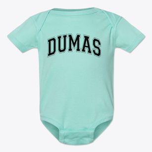 Dumas Academy Varsity Arch Baby Onesie