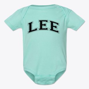 Lee Junior High School Varsity Arch Baby Onesie