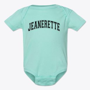 Jeanerette Elementary School Varsity Arch Baby Onesie