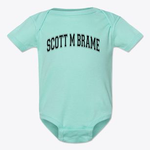 Scott M Brame Junior High School Varsity Arch Baby Onesie
