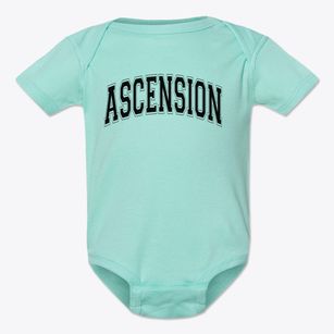 Ascension Catholic High School Varsity Arch Baby Onesie