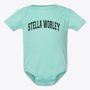Stella Worley Middle School Varsity Arch Baby Onesie