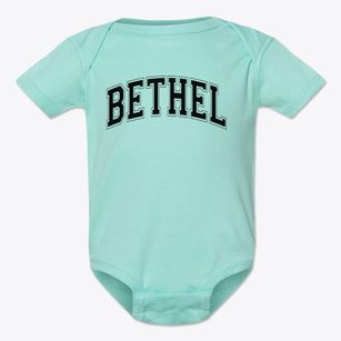 Bethel Christian School Varsity Arch Baby Onesie