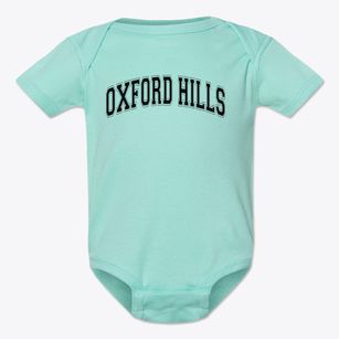 Oxford Hills Christian Academy Varsity Arch Baby Onesie
